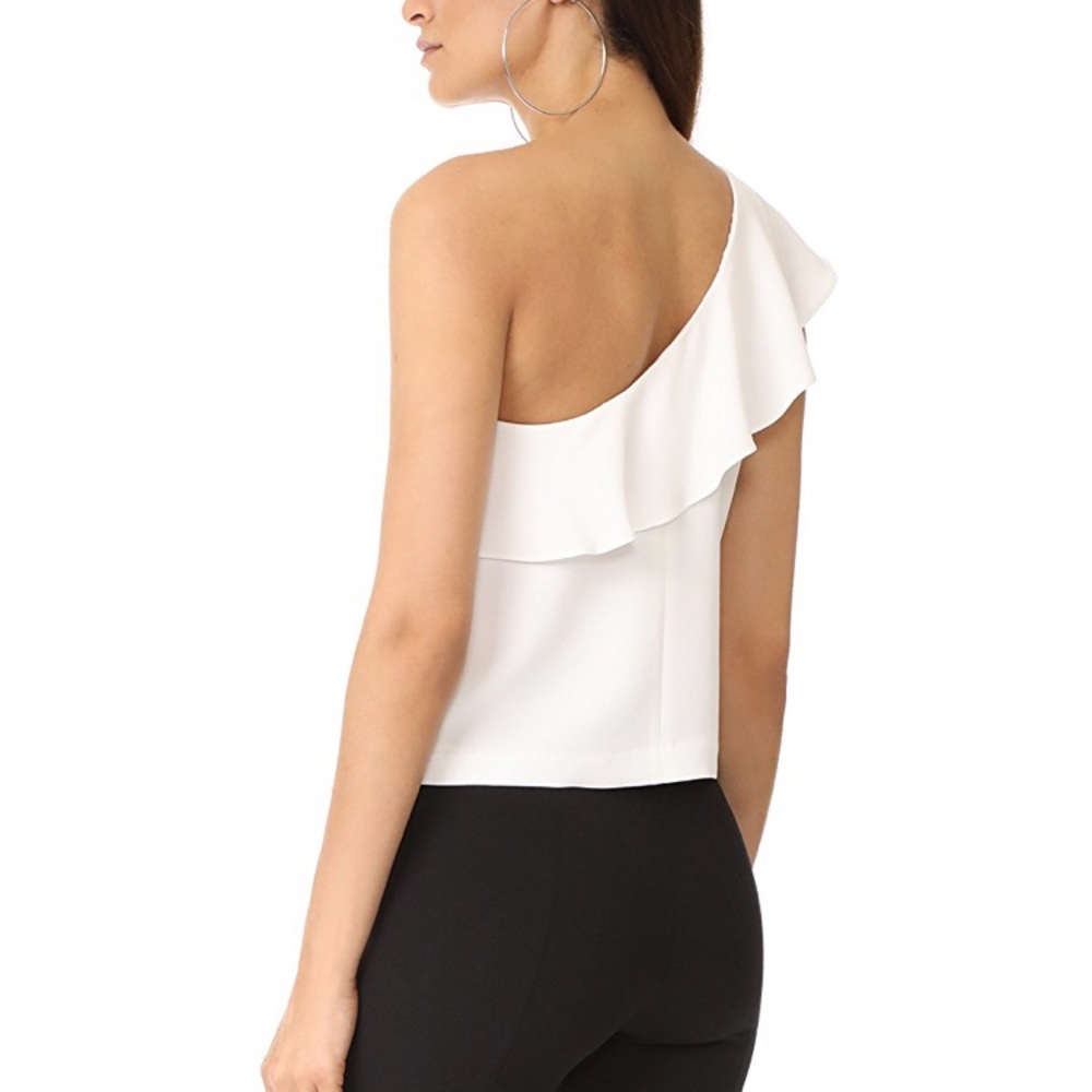 Club Monaco one shouldered top - Picture 2 of 4